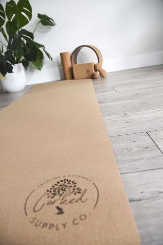 Image of Recycled Cork Signature Yoga Mat